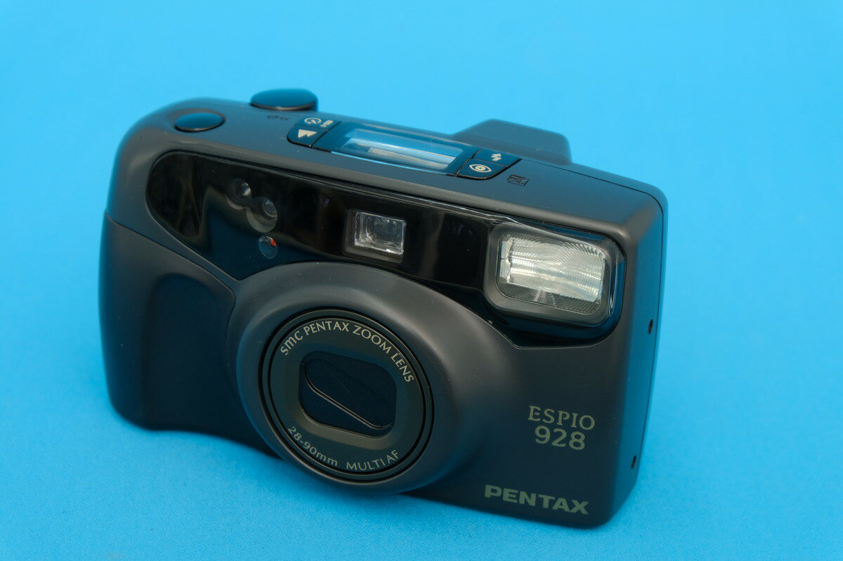 【中古】 【難あり品】 ペンタックス（PENTAX）ESPIO 928 ブラック 【フィルムカメラ】