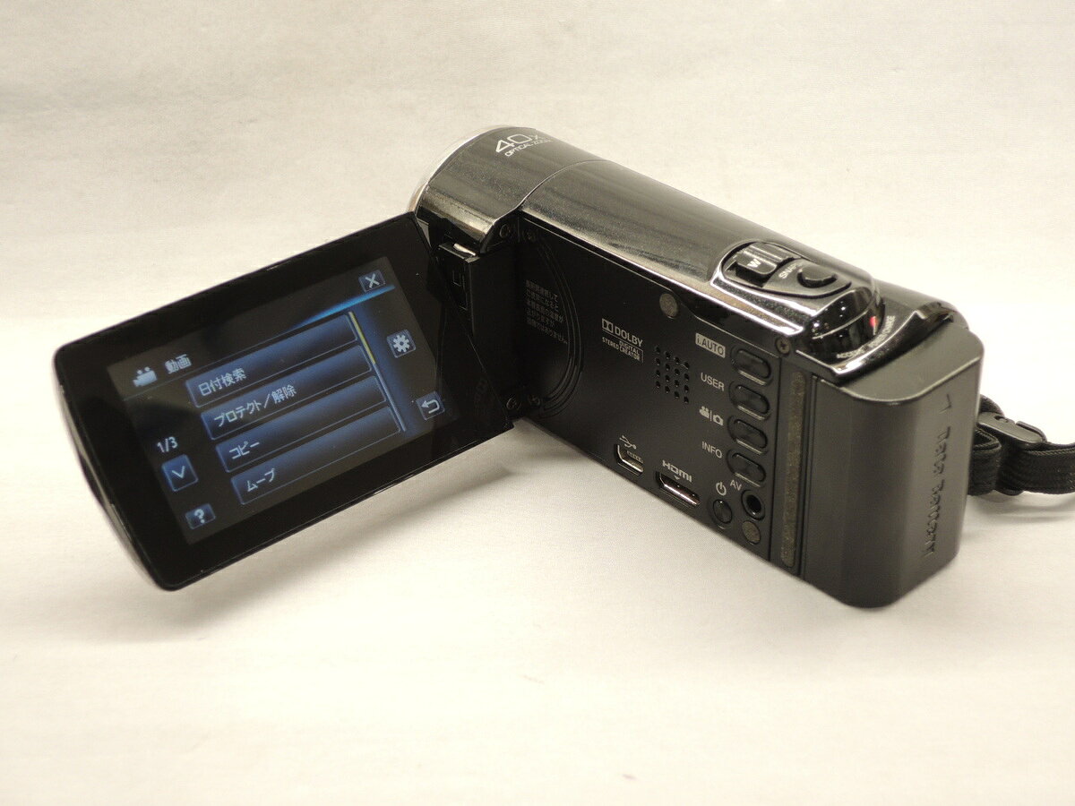 【中古】 【難あり品】 ビクター Everio GZ-HM450-B クリアブラック 【デジタルビ...