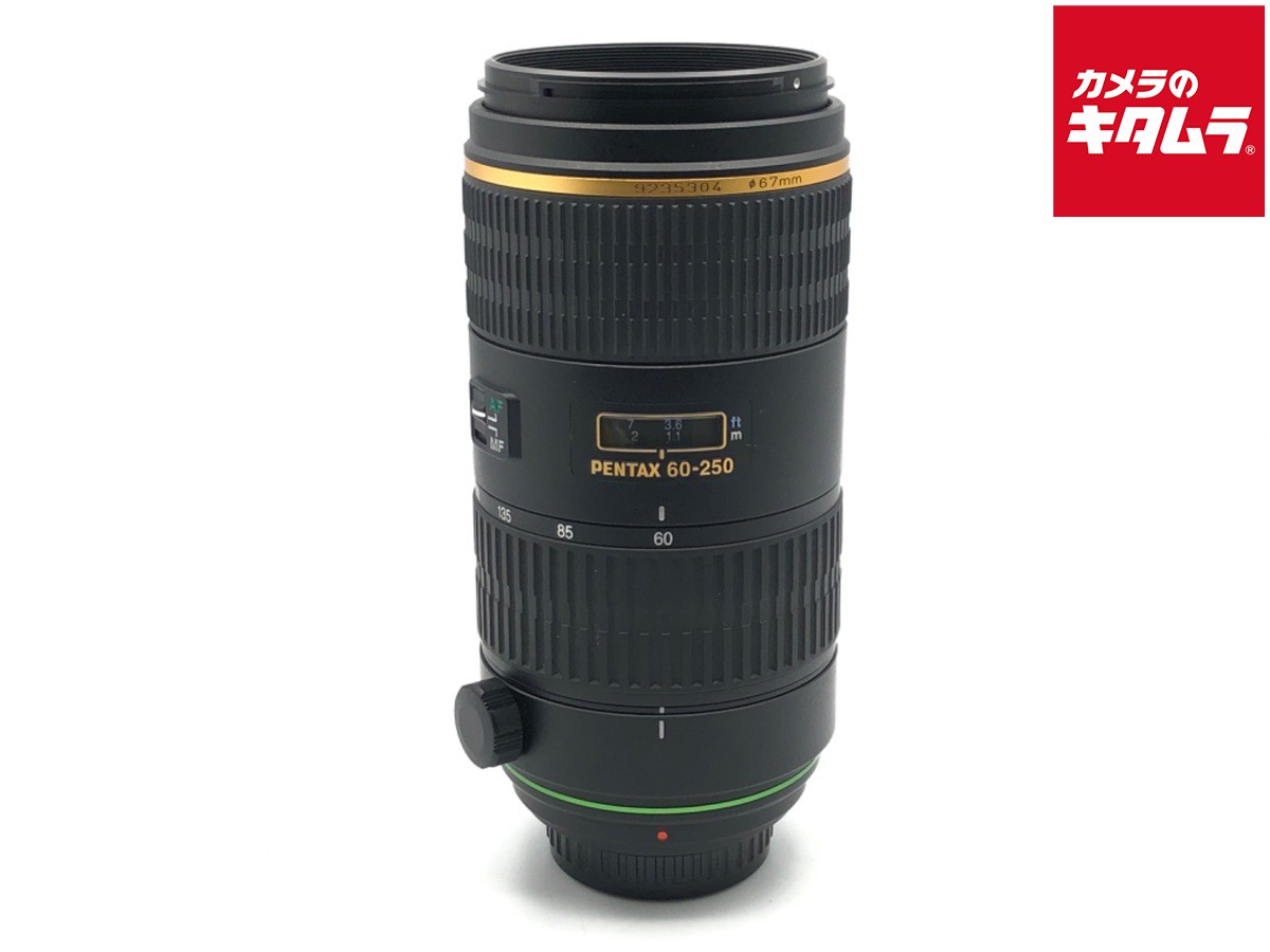 PENTAX 60-250mm ズームレンズ　 カビ有り　撮影への影響無し 楽天市場】da 60－250mm f4の通販