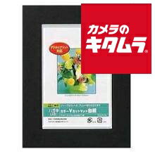 ナカバヤシ Digio カラーVカットマットダイシ ハガキサイズ（A6）ブラック DGVM-A6-D