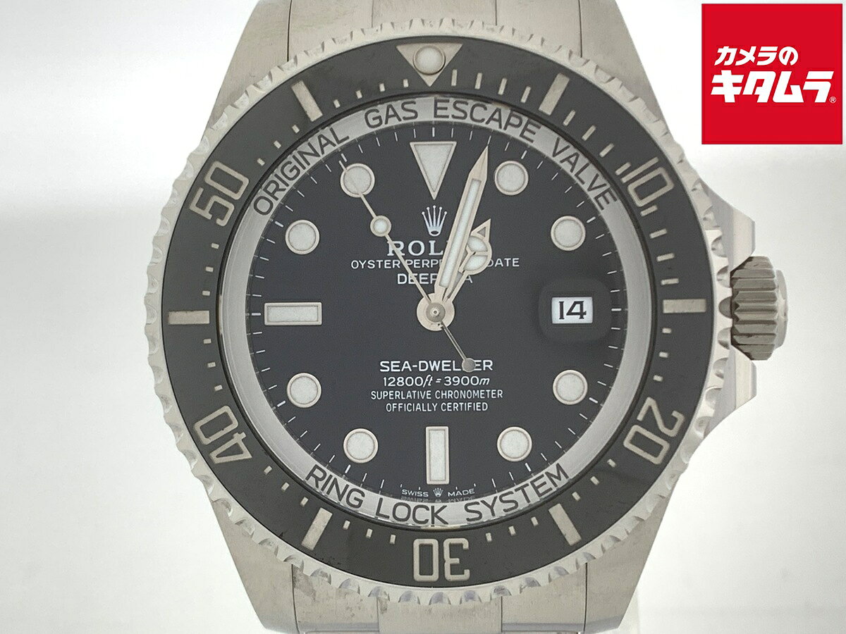 【中古】 【美品】 ロレックス(ROLEX) シードゥエラー ディープシー ブラック 136660 ステンレス 【1年保証】