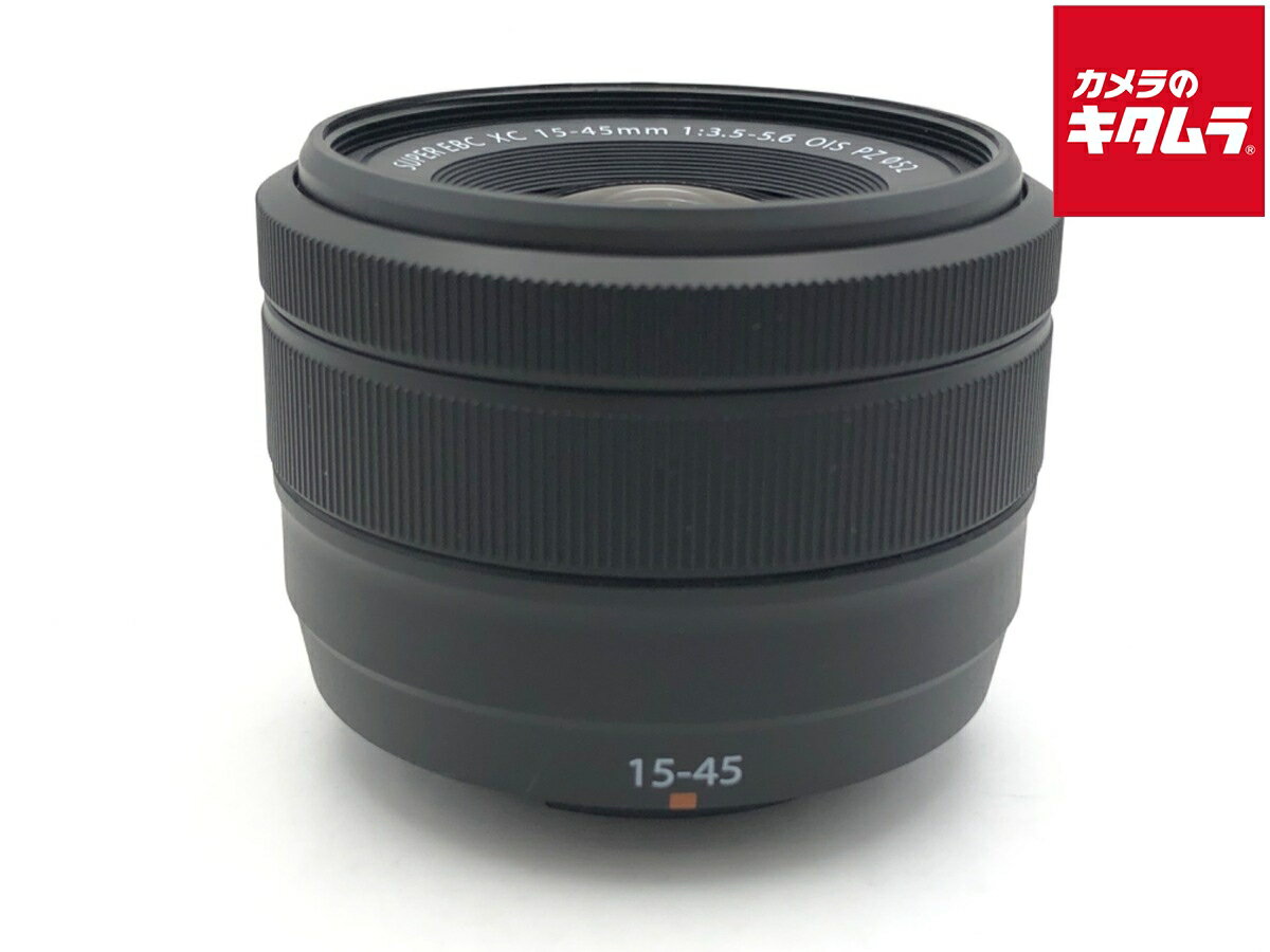 【中古】 【良品】 フジフイルム XC15-45mm F3.5-5.6 OIS PZ ブラック 【交換レン...