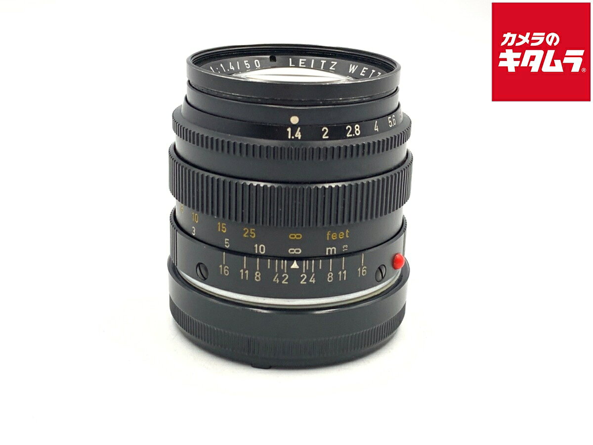 Other - 【中古】 【並品】 ライカ ズミルックスM 50mm F1.4 E43 ブラック 【交換レンズ】