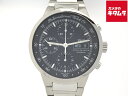 【中古】 【良品】 IWC GST クロノグラフ ブラック IW370708 ステンレススティール 【1年保証】