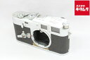 【中古】 【並品】 ライカ ライカ M3 2回巻き上げ Body クローム 【フィルムカメラ】 【6ヶ月保証】