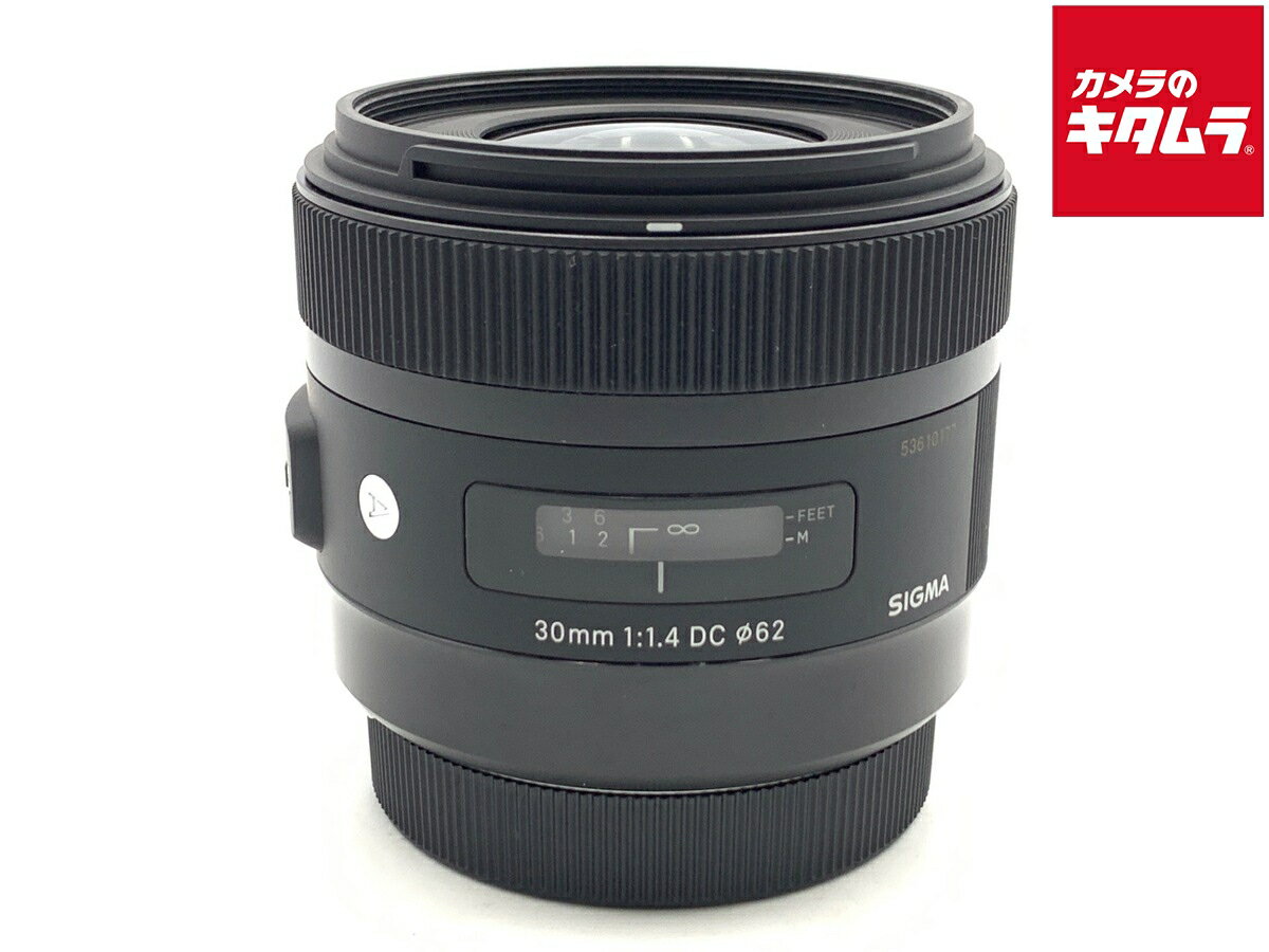 【中古】 【良品】 シグマ 30mm F1.4 DC HSM キヤノン用 【交換レンズ】 【6ヶ月保証】