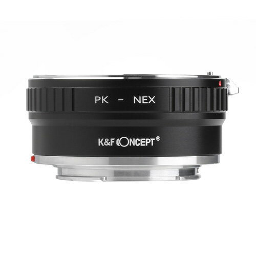 K&F Concept KF-PKE2 マウントアダプター [レンズ側：ペンタックスK ボディ側：ソ...