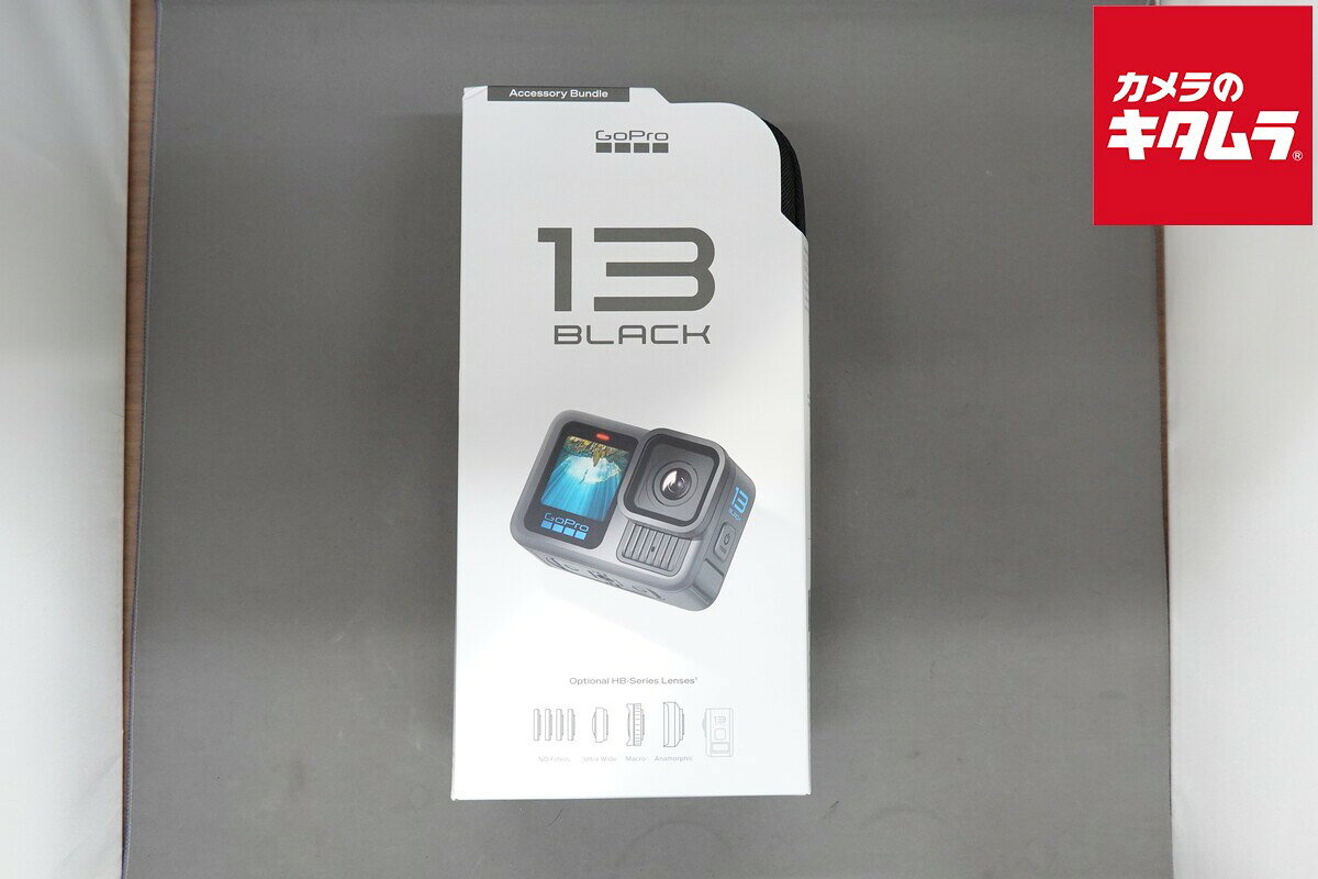 【中古】 【新品同様】 GoPro HERO13 Black アクセサリーセット CHDRB-131-FW 【デジタルビデオカメラ】
