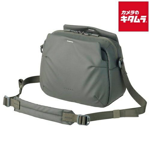Delsey - ハクバ SP-STSB6OV プラスシェル ストリーム ショルダーバック6 オリーブ