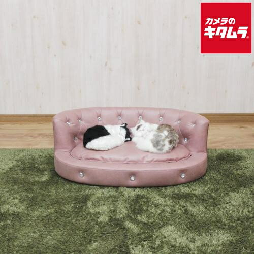 後藤家具物産 コンパクトペットソファー ムギ PSO-MG-PK Mサイズ ピンク