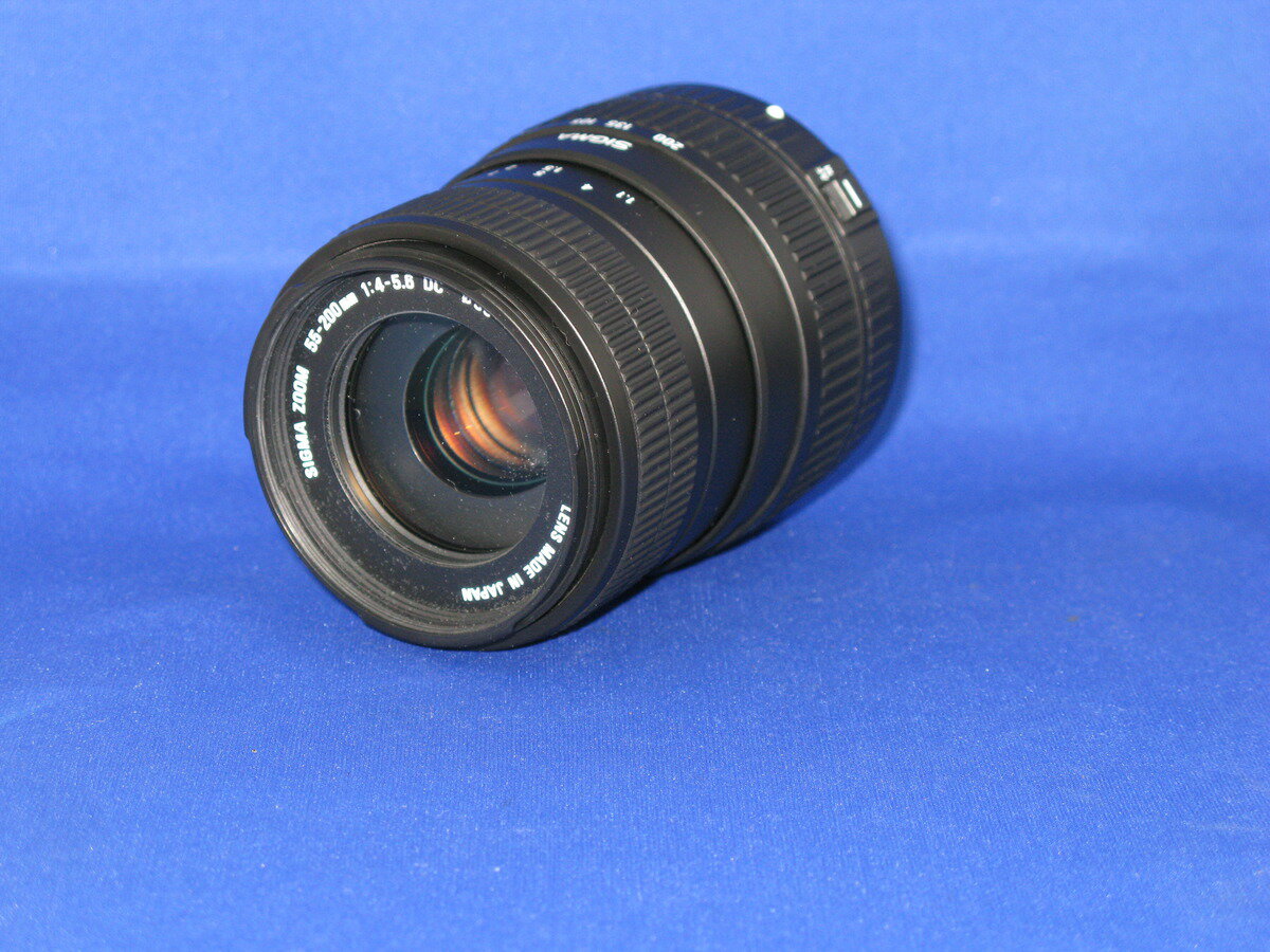 【中古】 【難あり品】 シグマ AF 55-200mm F4-5.6 DC シグマ用 【交換レンズ】