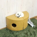 【製品特徴】■ワンちゃん・ねこちゃんの秘密基地。ハイタイプのトンネルスツール■大人が座っても大丈夫なガッチリ仕上げ■引っ?きキズに強い特殊生地を採用■汚れてもサッと拭けるお手入れ簡単撥水加工仕上げ【製品仕様】●生産地：中国●サイズ：W37×D37×H41cm（1個のサイズ）●3辺合計：146cm（2個のサイズ）●素材：・生地：ファブリック（撥水加工仕上げ）・内部：ウレタン、天然木フレーム●商品質量：13kg●耐荷重：約 80kg※商品状態 1梱包＝2個入りとなります。価格は、2個入りの価格となります。 ※商品の仕様・対応をご確認の上、ご購入ください。 OKAWALIVING`ネコ`猫`撥水加工`ペット用品`ペット家具`ペットソファー`ペットベッド`キャットトンネル` ねこトンネルスツール`大人が座っても大丈夫`PSO135840HIYE` ※この説明文は楽天市場店の記載内容です。URLはhttps://item.rakuten.co.jp/emedama/で始まります。URLが異なる際はサイトを利用することのないよう十分ご注意ください。 ▼ご注意▼以下の商品は、当商品と互換性に関係なく表示されます。互換性は別途ご確認の上ご注文ください● 商品の返品について