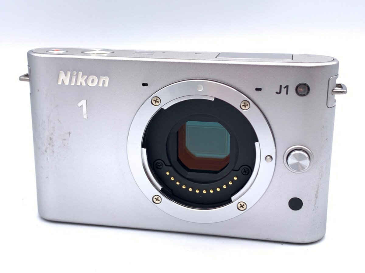 【中古】 【難あり品】 ニコン Nikon 1 J1 ボディ シルバー 【ミラーレス一眼】