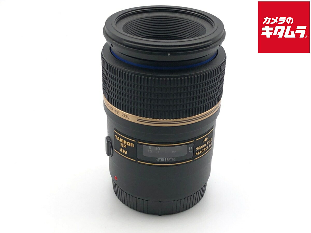 【中古】 【良品】 タムロン SP AF 90mm F2.8 Di マクロ キヤノン用 【交換レンズ ...