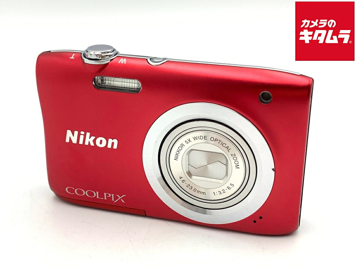楽天市場】・ニコン デジカメ coolpix a100 レッドの通販