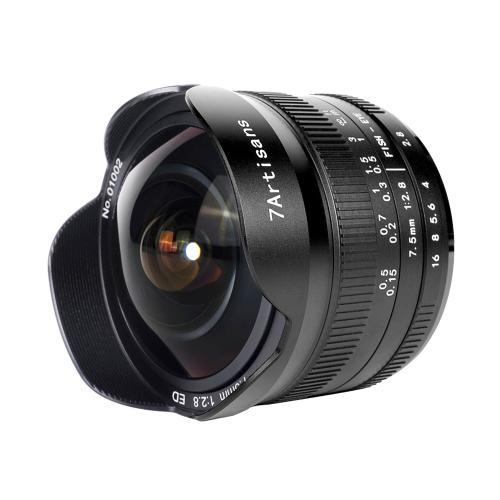 七工匠 7Artisans 75ZB-II 7.5mm F2.8 FISH-EYE II ED ニコンZ用 《納期約2−3週間》