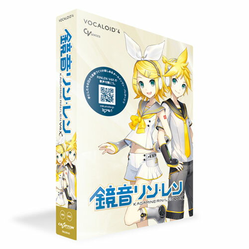 クリプトン VOCALOID4 鏡音リン・レン KAGAMINE RIN/ LEN V4X [RNLNV4X] パッケージ版