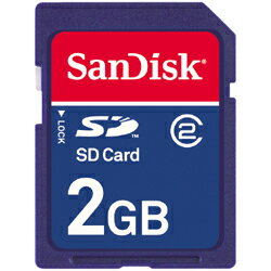 ◎ポイント3倍SanDisk SDSDB-2048-J95 SDカード2GB 〈ポイント最大3倍 要エントリー 11/27(金) 9時59分迄〉