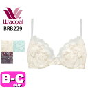 ワコール wacoal 肌あたりもつけごこちもやわらかブラ BRB229 ブラジャー 4/5カップ 脇高 脇 背中 すっきり BCカップ WB EMI 2403
