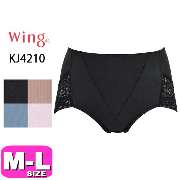 ウイング ショーツ ウイング Wing ワコール wacoal KJ4210 ショーツ Pパンツ 綿混 補整ショーツ 美尻 メール便発送可 MLサイズ wing