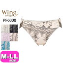 ワコール wacoal ウイング Wing レシアージュ Lesiage PF6000 ショーツ ペアショーツ スタンダード ハイレッグ ローライズ 6000シリーズ M L LLサイズ Wing メール便発送可