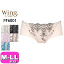 ワコール wacoal ウイング Wing レシアージュ Lesiage PF6001 ショーツ ノーマル スタンダード ローライズ 6000シリーズ ペアショーツ M L LLサイズ Wing メール便発送可