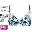 サルート salute 12 ワコール wacoal BTJ412 ブラジャー 3/4カップ プッシュアップタイプ P-UP GHIカップ(4)
