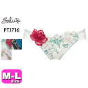 サルート salute 16 ワコール wacoal PTJ716 ショーツ ハイレッグ ノーマル スタンダード ローライズ M Lサイズ メール便発送可