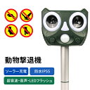\500円クーポン! マラソン限定/あす楽 猫よけ 超音波 強力 ソーラー 鳥よけ センサー ねこよけ とりよけ グッズ 猫避け 猫除け 鳥害 鳥 害獣 防犯 動物撃退器 害獣駆除 充電 害獣対策 害獣撃退 車両盗難防止 不審者 赤外線 ライト センサー 防水