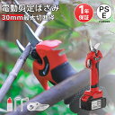 \在庫処分! 最大2000円クーポン+P10/【バッテリー付き】あす楽 電動剪定ばさみ 充電式 高枝切りバサミ 剪定バサミ バッテリー付き 枝切り 電動 剪定は...