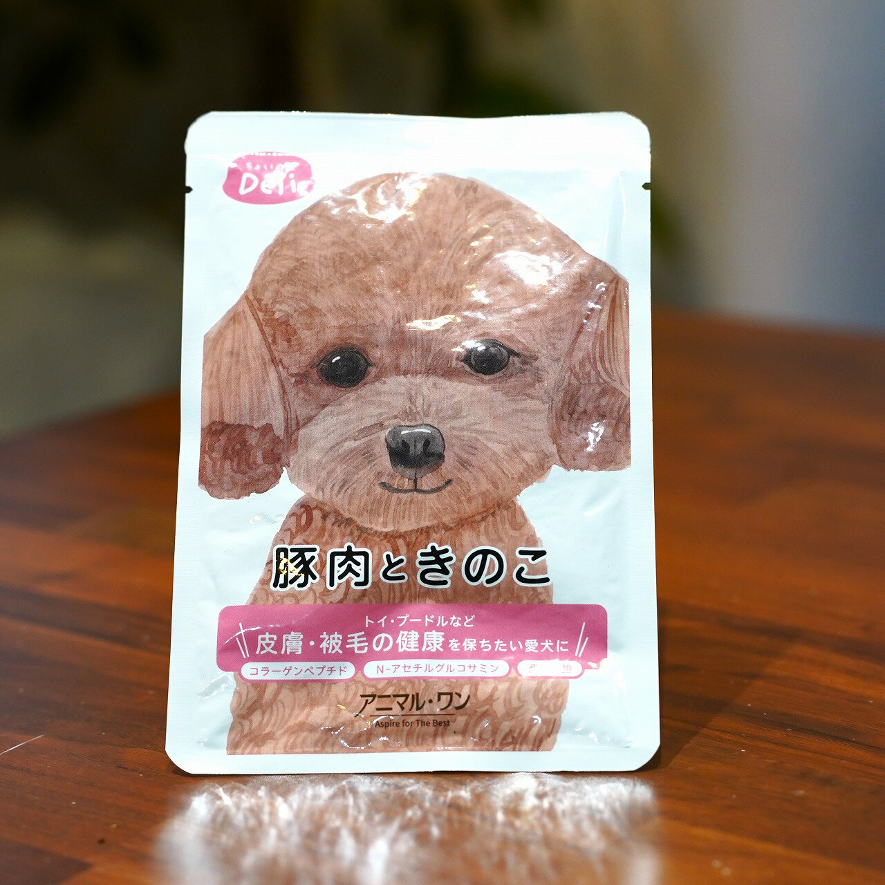 アニマルワン ちょいのせDeli 『豚肉ときのこ』 ペット 犬 ドックフード