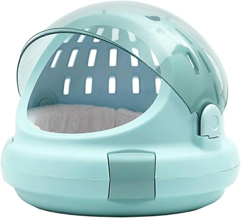 安定 アウトドア 携帯やすい 軽量 多機能 透明 手提げキャリーバッグ 小動物適用 小型犬 ペットケージ ペットキャリー ドーム型