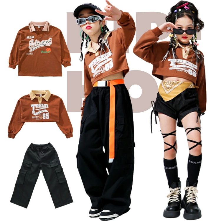 黒 茶色 ブラック ブラウン ユニセックス 落書き ポロシャツ パンツ トップス ショーツ 長袖Tシャツ ダ..