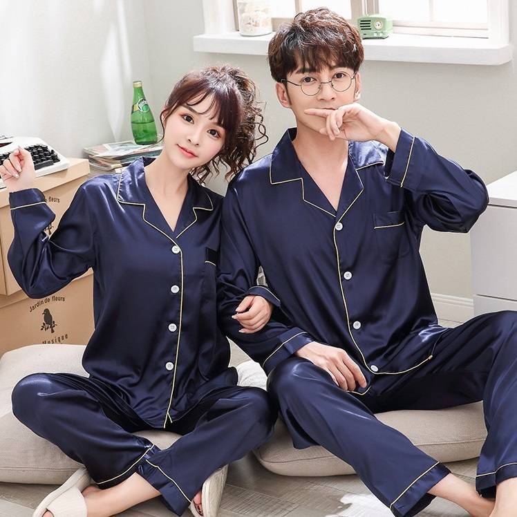 シ 大人 きれいめ 秋 春 3xl 2xl xl 大きいサイズ 前開き 長袖 上下セット 部屋着 寝巻き メンズ レディース ペア ルームウェア