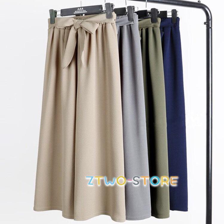 カジュアル 九分丈パンツ 八分丈 体型カバー ボトムス ゆったり ウエストゴム 夏 春秋 ガウチョパンツ レディース