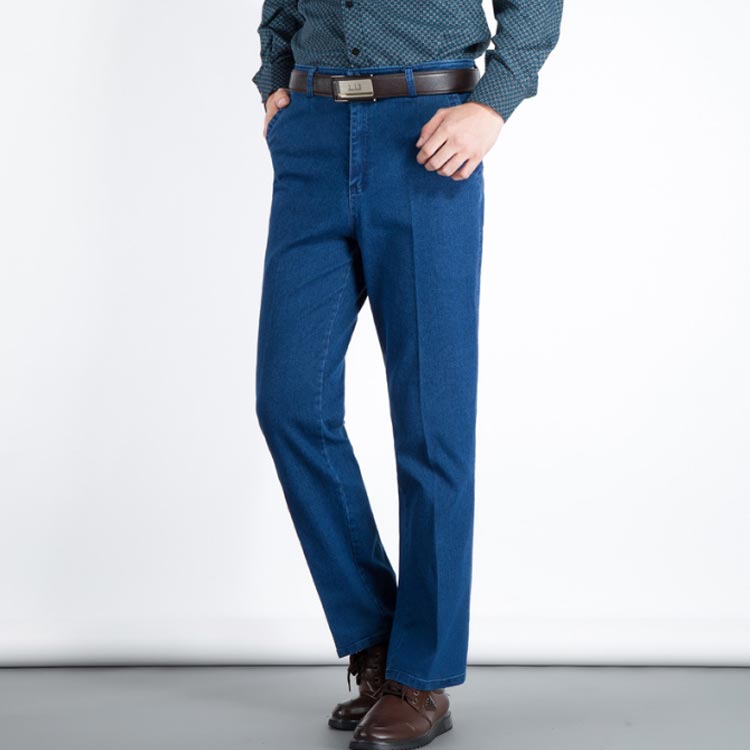 ギフト 父の日 ズボン 服 高齢者 シニアファッション 紳士 ジーパン 秋 春 ボトムス 綿 ストレートパンツ ジーンズ デニムパンツ メンズ コットン emifeliceshop-10147115 EMI Felice shop 楽天市場店 サンプル画像3