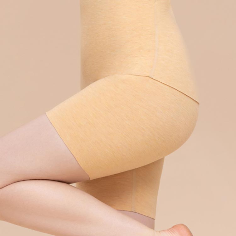 レデ 発熱インナー パンツ ペチパンツ 温活 腹巻きパンツ 腹巻 3分丈 発熱両面起毛 パンツ インナー 温活 発熱両面起毛 あったか 3