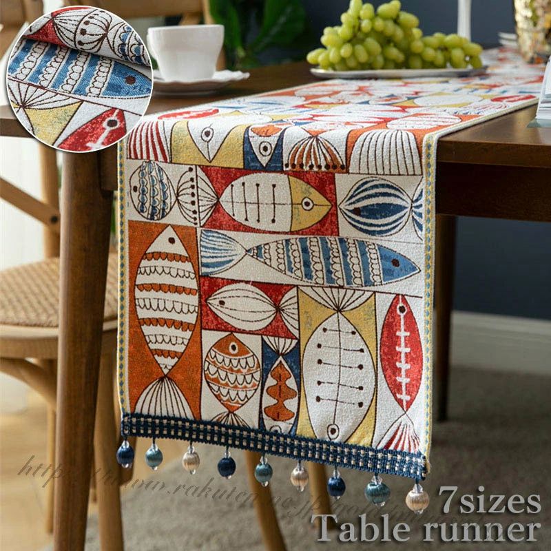 北欧 センタークロス ランナー テーブル テーブルセンター クロス 布 リバーシブル 7サイズ 食卓ランナー 長方形 テーブルクロス