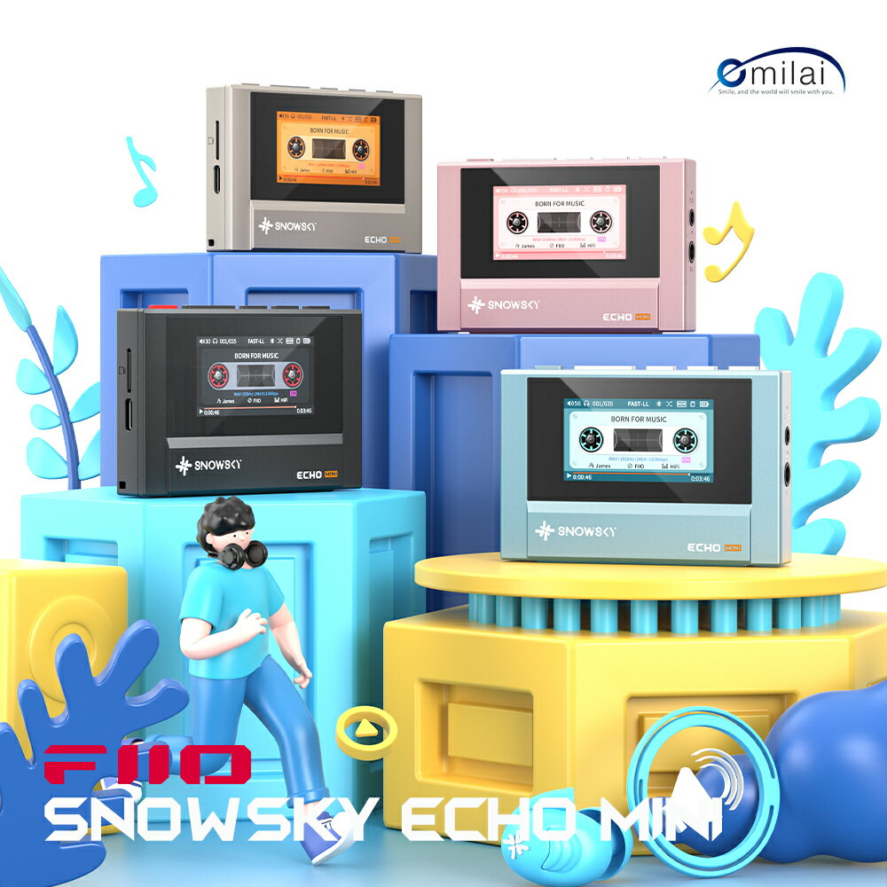 FIIO Snowsky ECHO MINI FIO-SSEMINI デジタルオーディオプレーヤー ポータブル ハイレゾ