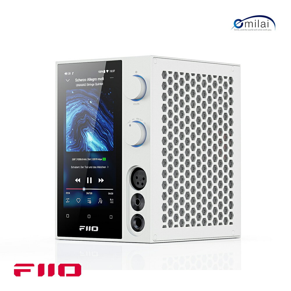 オーディオ FIIO R7 White ネットワーク プレーヤー デスクトップ トランスミッター DAC アンプ ストリーミング