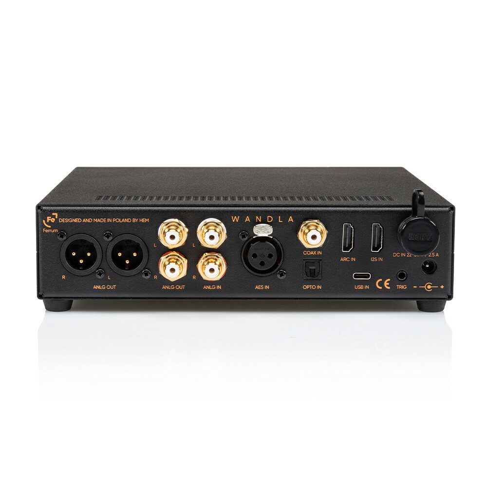 Ferrum Audio WANDLA GoldenSound Edition Gen 2 FER-WANDLAGSG2-B USB DAC/プリア...