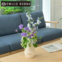 【数量限定】ミニスカビオサ&デルフィニューム2L25 造花 アレンジメント インテリア アーティフィシャルフラワー アレンジ プレゼント 贈り物 退職祝い 誕生...