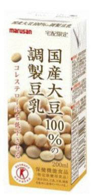 【特定保健用食品】国産大豆100%の調整豆乳（24本入）｛M-0565｝