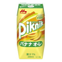 ピクニック バナナオレ200ml　1ケース（24本入）{M-0054}