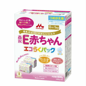 【5個セット】森永E赤ちゃん エコらくパック つめかえ用400g×2袋