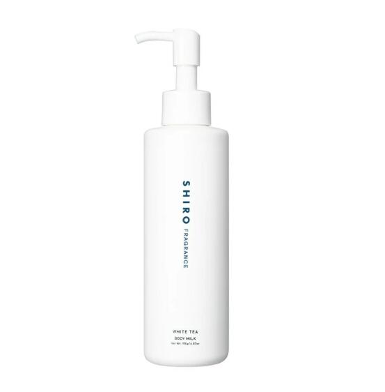 ♪オープンSALE♪ ★箱なし★ シロ SHIRO FRAGRANCE ホワイトティー ボディミルク195ML 乳液 保湿 整肌 肌荒れ防ぎ 潤い 香り 送料無料 195g WHITE TEA BODY MILK 保湿乳液 全身用乳液 ボディスクケア シアバター 配合 小豆 プレゼントメンズ レディース ●送料無料