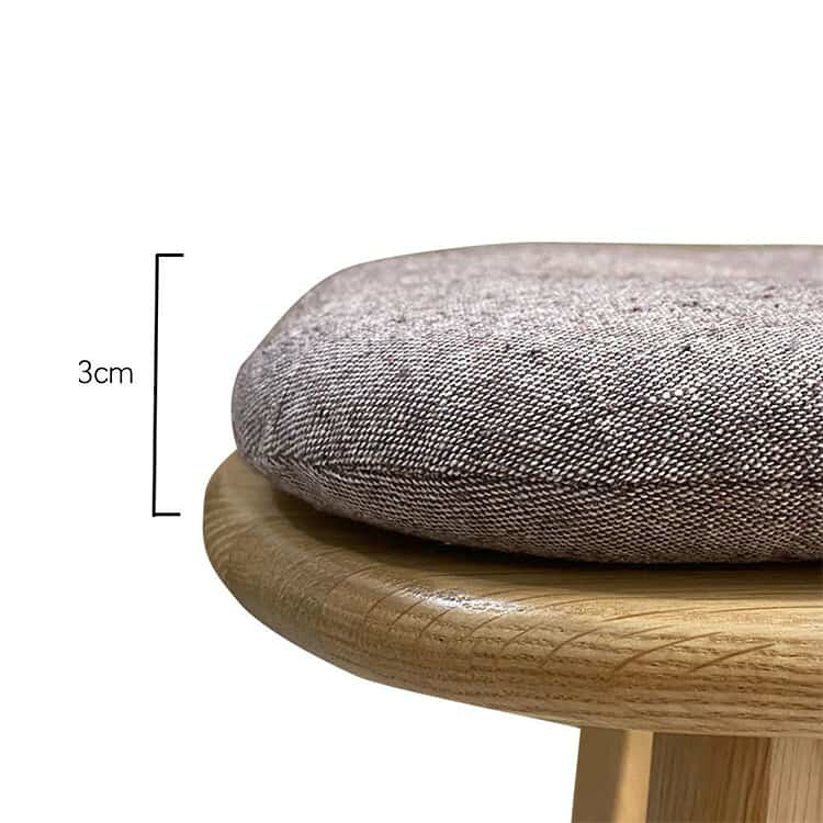 椅子クッション ひも付き 2枚セット 座布団 椅子用クッション シートクッション 馬蹄形 43*41*35cm 洗えるカバー 滑り止め ダイニングチェア 食卓椅子 チェアパッド 体圧分散 お洒落 送料無料 [3]