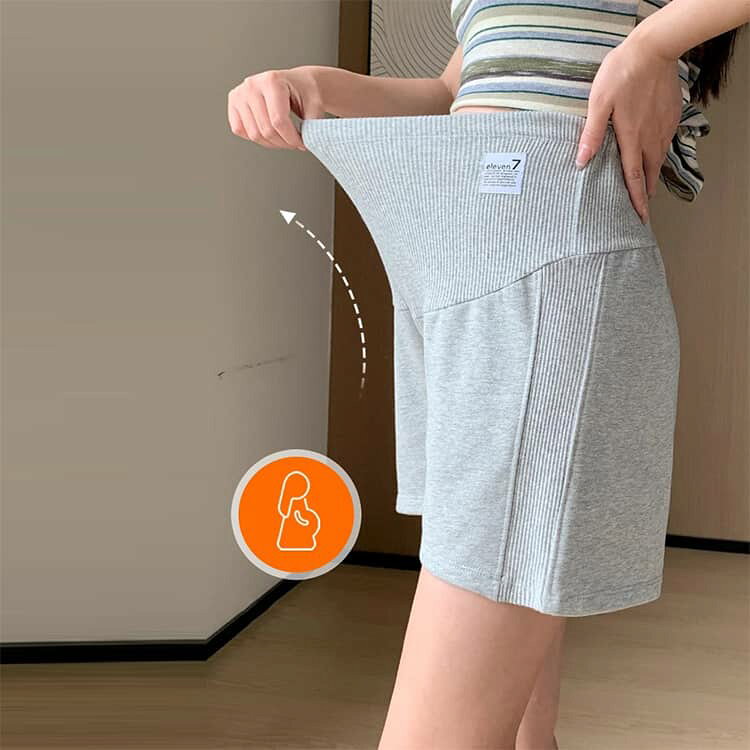 マタニティパンツ 2枚セット マタニティウェア ショートパンツ ハーフパンツ パジ...
