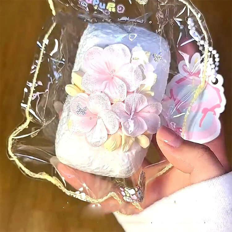 スクイーズ さくらおにぎり ぷにぷに 低反発 大福 桜 ふわふわ おもちゃ プッシュ 食品サンプル 握って遊ぶ お菓子 お握り おにぎり ストレス解消 こども 減圧おもちゃ デザート そっくり 癒しグッズ 送料無料 eminencestore-10000118 Eminence サンプル画像3