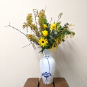 【売り尽くしセール開催中】花瓶 バッチャン焼 蓮 大 ベトナム 雑貨 アジア 花器 陶器 おしゃれ 一輪挿し フラワーベース ホワイト 白 青 ブルー インテリ...